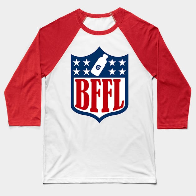 Berlin Fantasy Football Logo Baseball T-Shirt by BerlinFantasyFootball